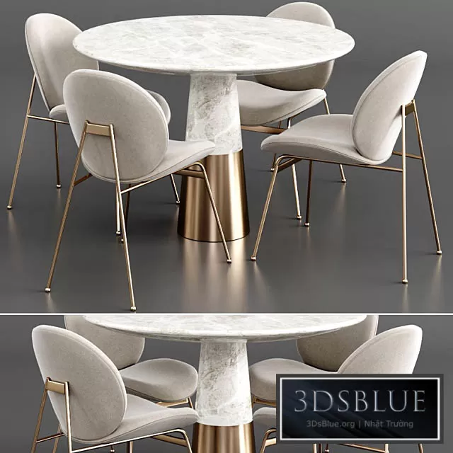 FURNITURE – TABLE CHAIR – 3DSKY Models – 10831