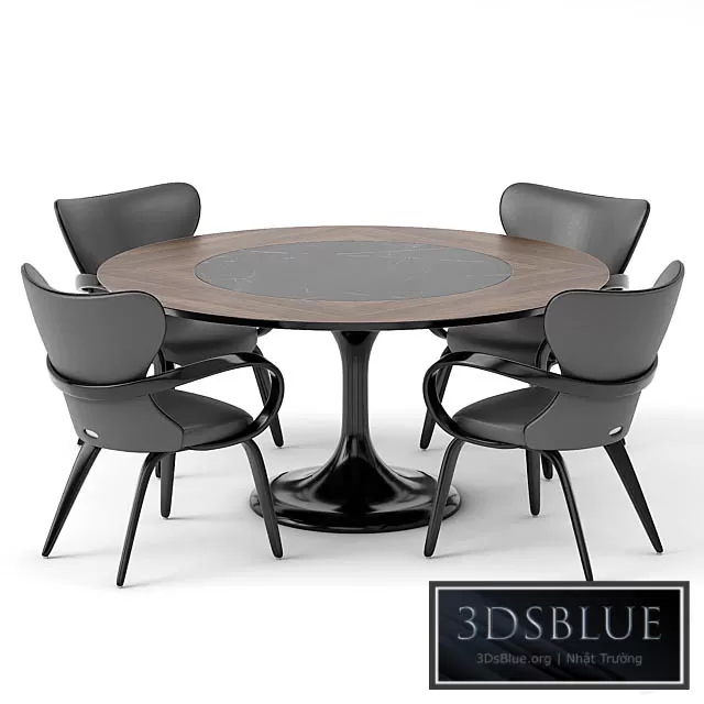 FURNITURE – TABLE CHAIR – 3DSKY Models – 10847