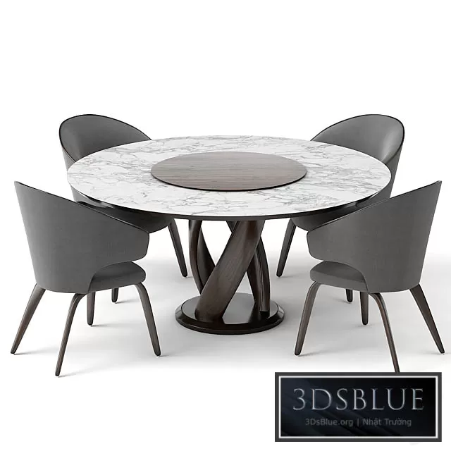 FURNITURE – TABLE CHAIR – 3DSKY Models – 10855