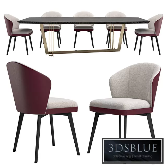 FURNITURE – TABLE CHAIR – 3DSKY Models – 10864