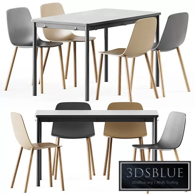 FURNITURE – TABLE CHAIR – 3DSKY Models – 10867