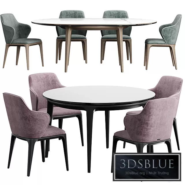 FURNITURE – TABLE CHAIR – 3DSKY Models – 10869