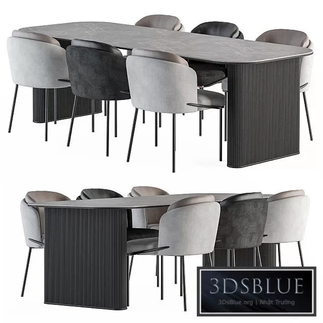 FURNITURE – TABLE CHAIR – 3DSKY Models – 10873