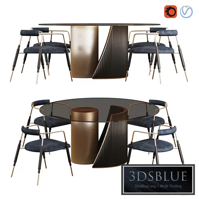 FURNITURE – TABLE CHAIR – 3DSKY Models – 10874