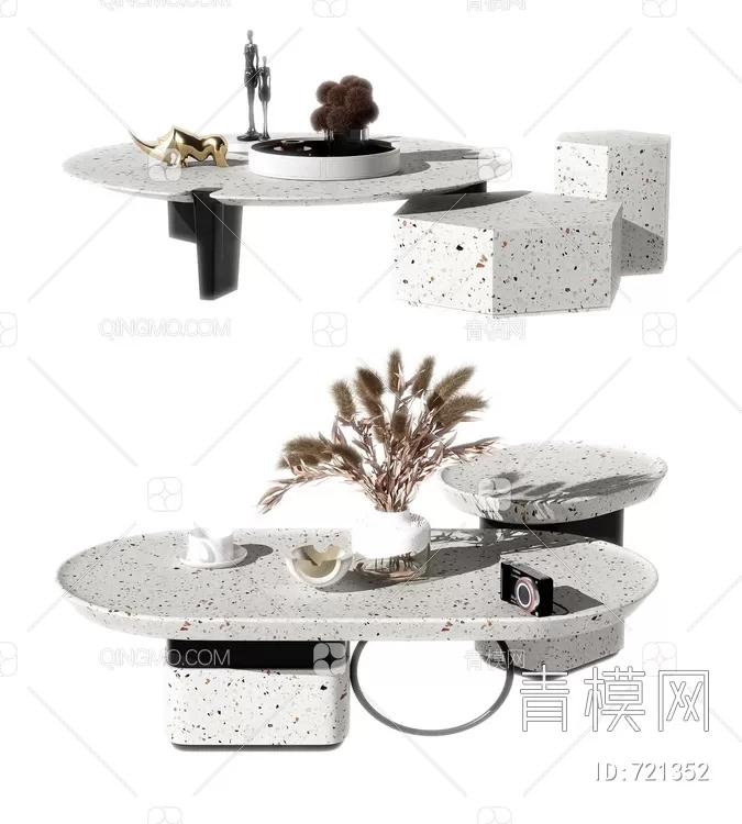 TEA TABLES 3D MODELS – 192 – PRO