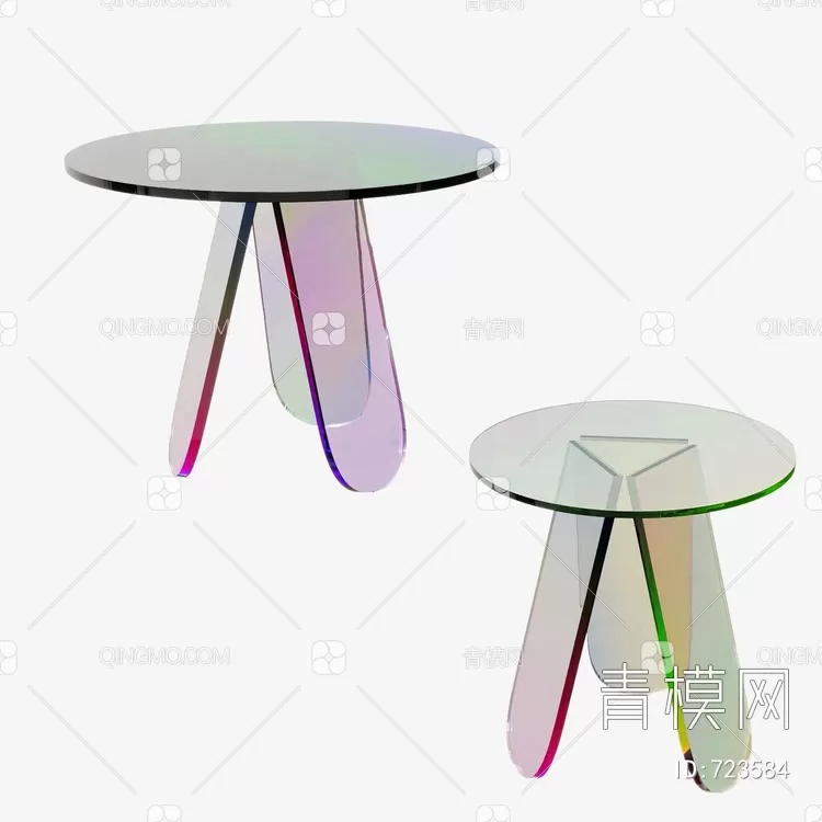 TEA TABLES 3D MODELS – 196 – PRO