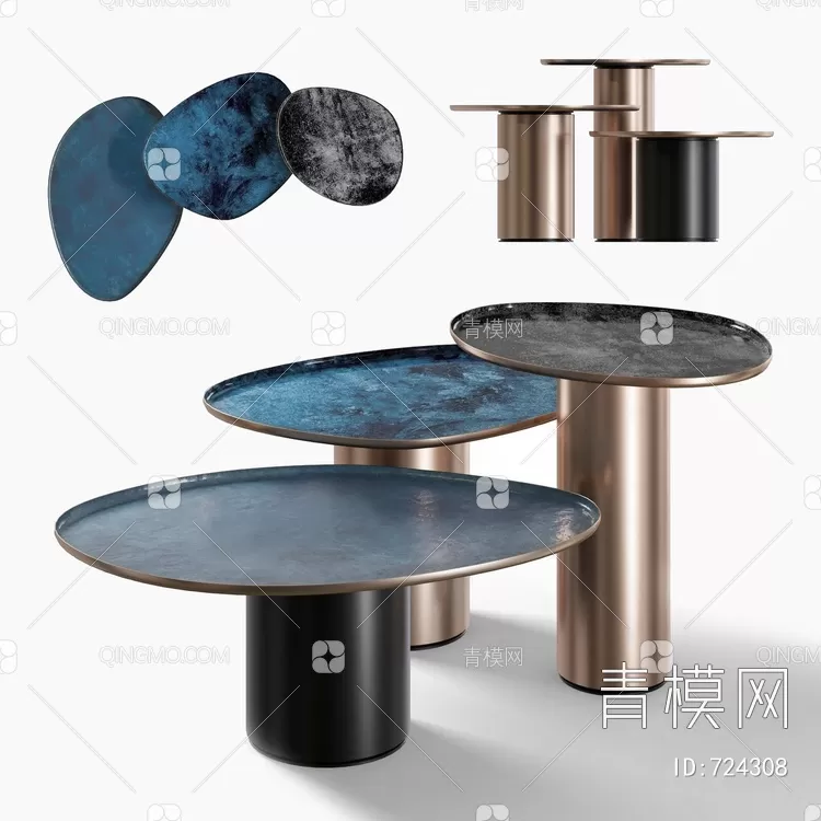 TEA TABLES 3D MODELS – 202 – PRO