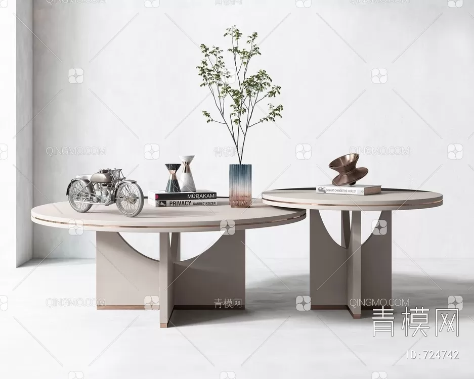 TEA TABLES 3D MODELS – 203 – PRO