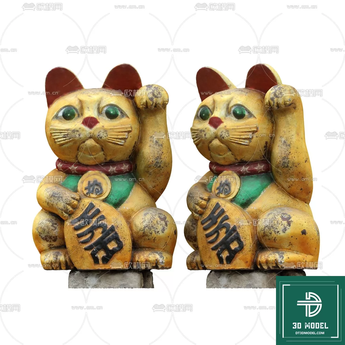 LUCKY CAT – 3D MODELS – 014 – PRO