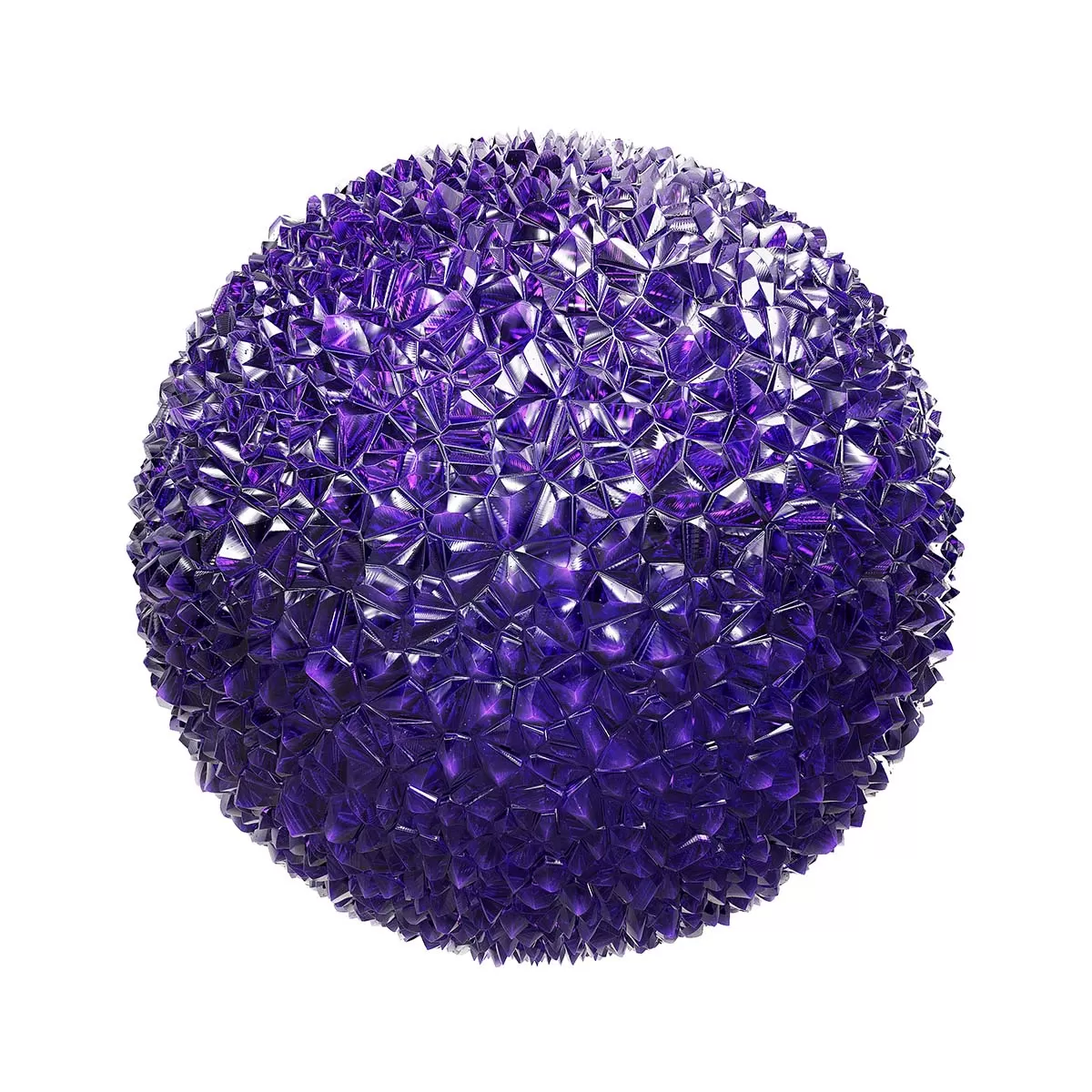 PBR Textures Volume 42 – Glass & Crystals – 4K – 8K – violet_small_crystals_43_14