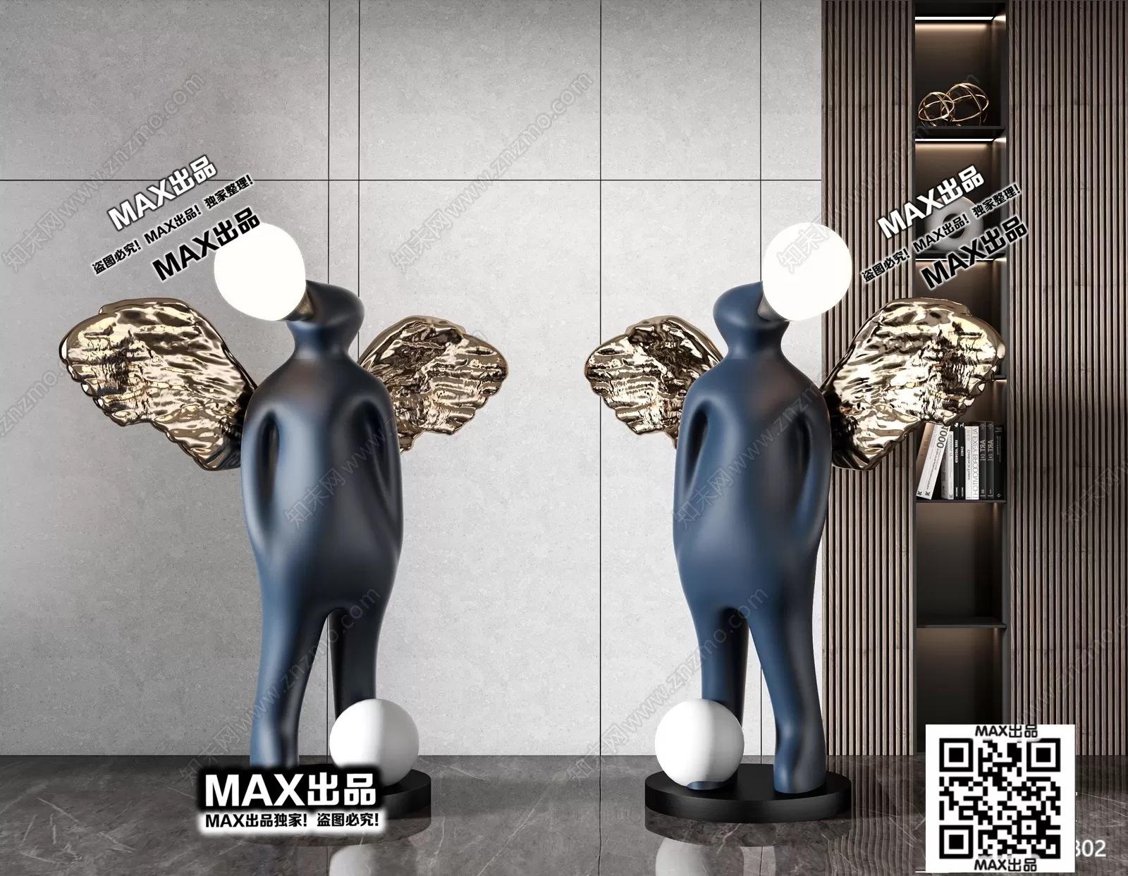 DECORATION 3D MODELS – 3DS MAX – 070