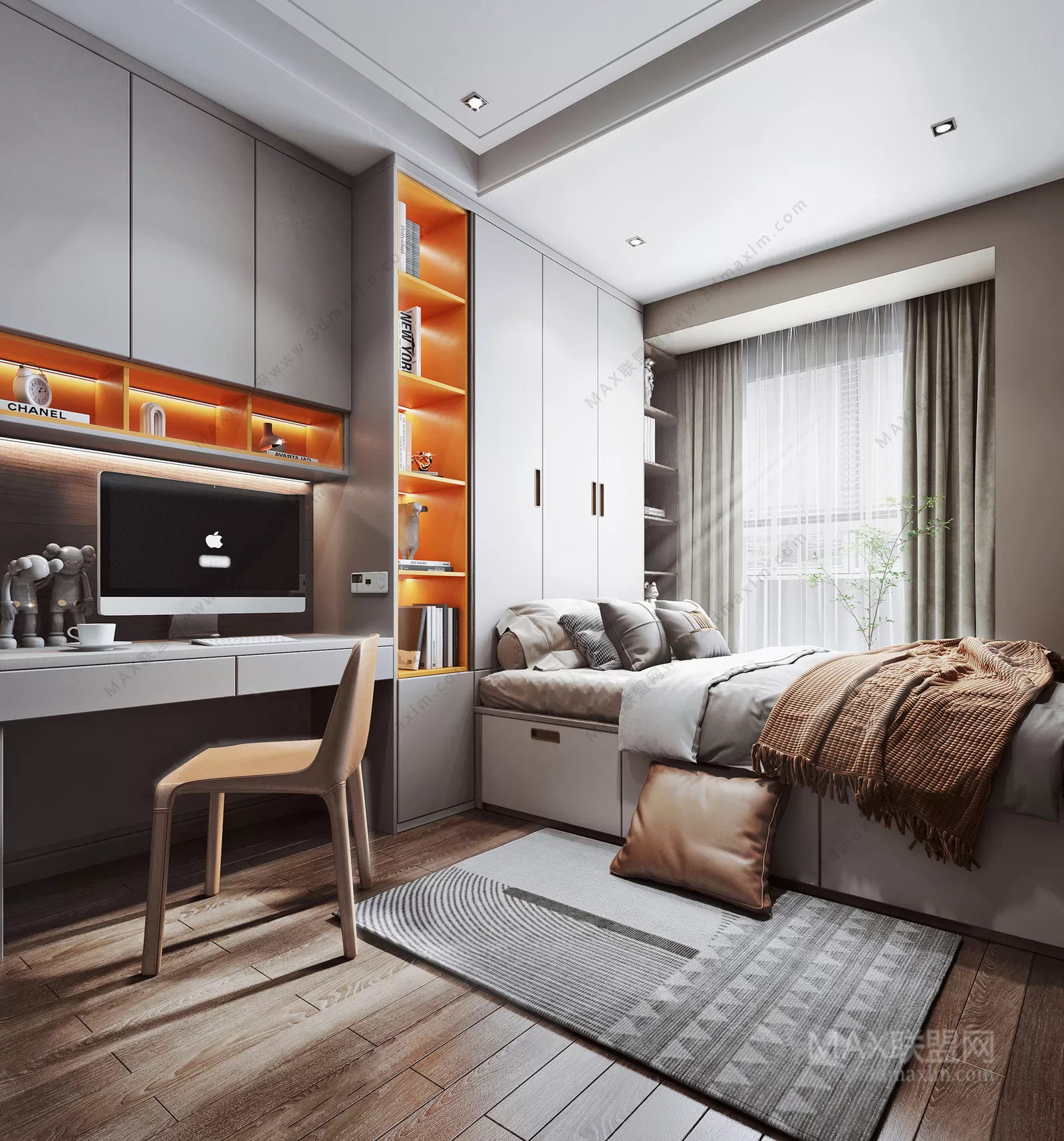 Bedroom – Interior Design – Japan Design – 007