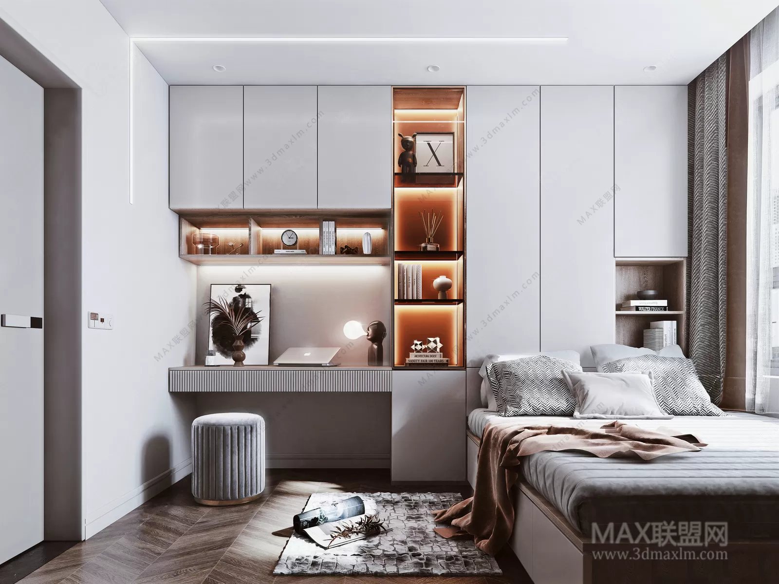 Bedroom – Interior Design – Japan Design – 001