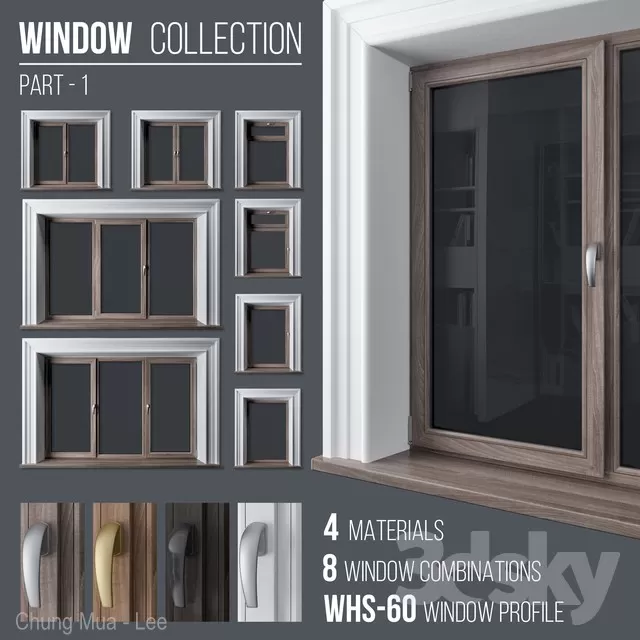 DECOR HELPER – WINDOW 3D MODELS – 9
