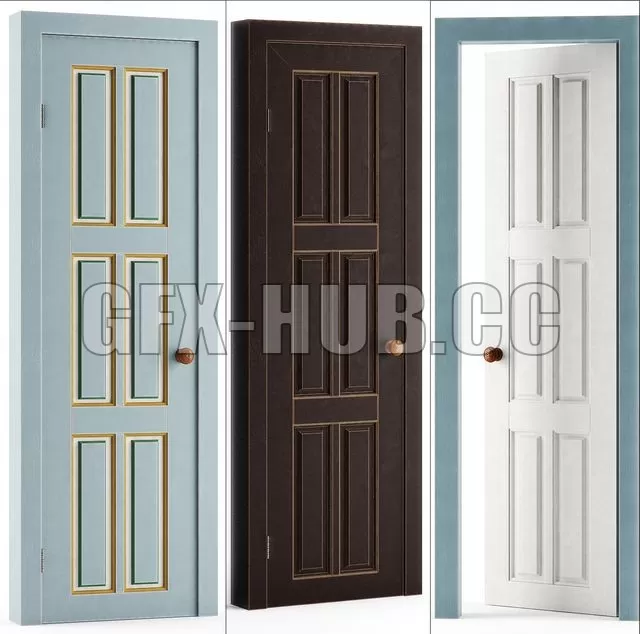 DOOR – Restaurant Chocolate Door Set