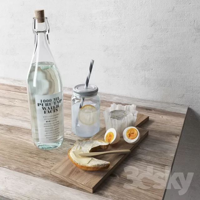 KITCHEN – FOOD AND DRINKS – 3DS MAX – 075