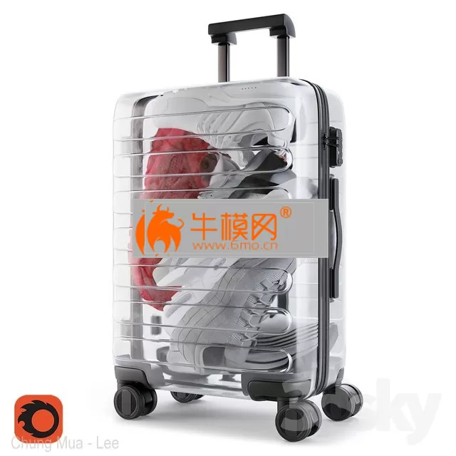 Xiaomi 90 Points Supreme Transparent Suitcase – 3206