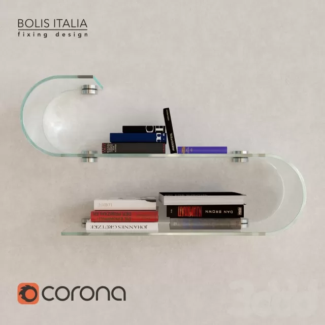 Bolis Italia Glass shelf – 208577