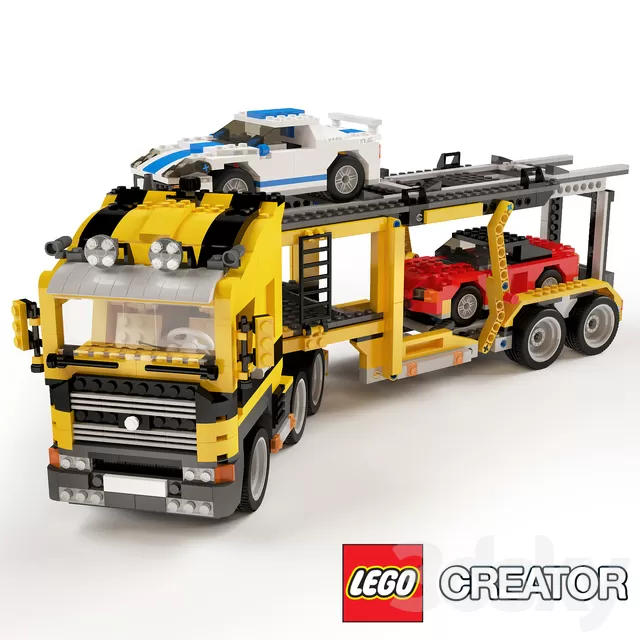 Children – Toy 3D Models – LEGO Creator №6753 Part 1
