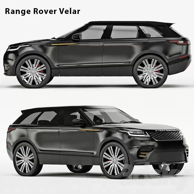 Transport – 3D Models – Range Rover Velar