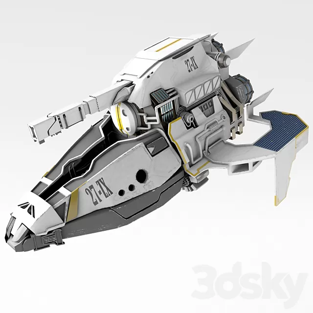 Transport – 3D Models – Spaceship