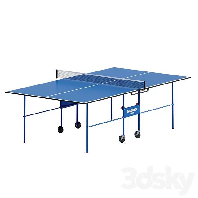 Transport – 3D Models – Table Tennis Start Line Olympic in three positions