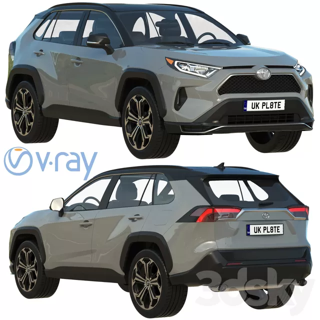 Transport – 3D Models – Toyota RAV4 Prime 2021