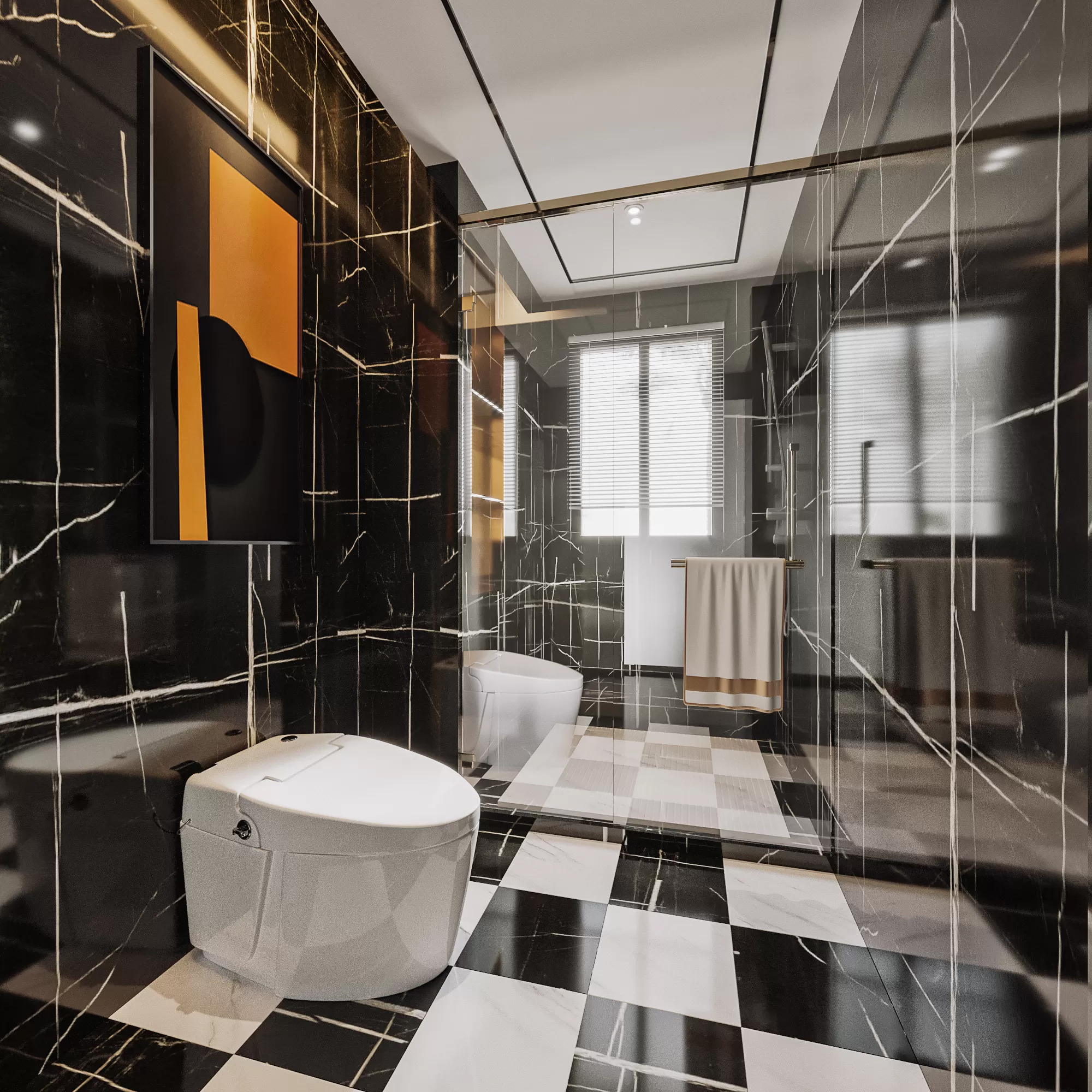 Corona Render Scene – Bathroom 3D Models – 0013