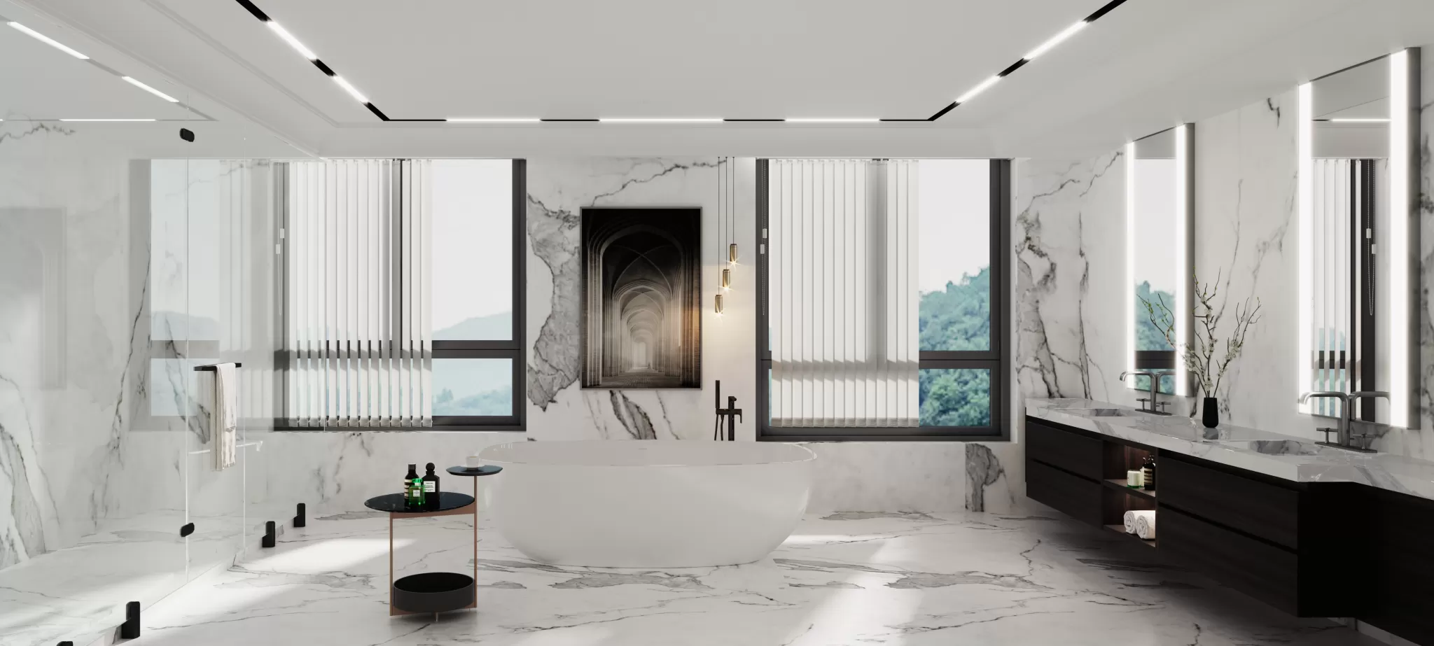 Corona Render Scene – Bathroom 3D Models – 0017