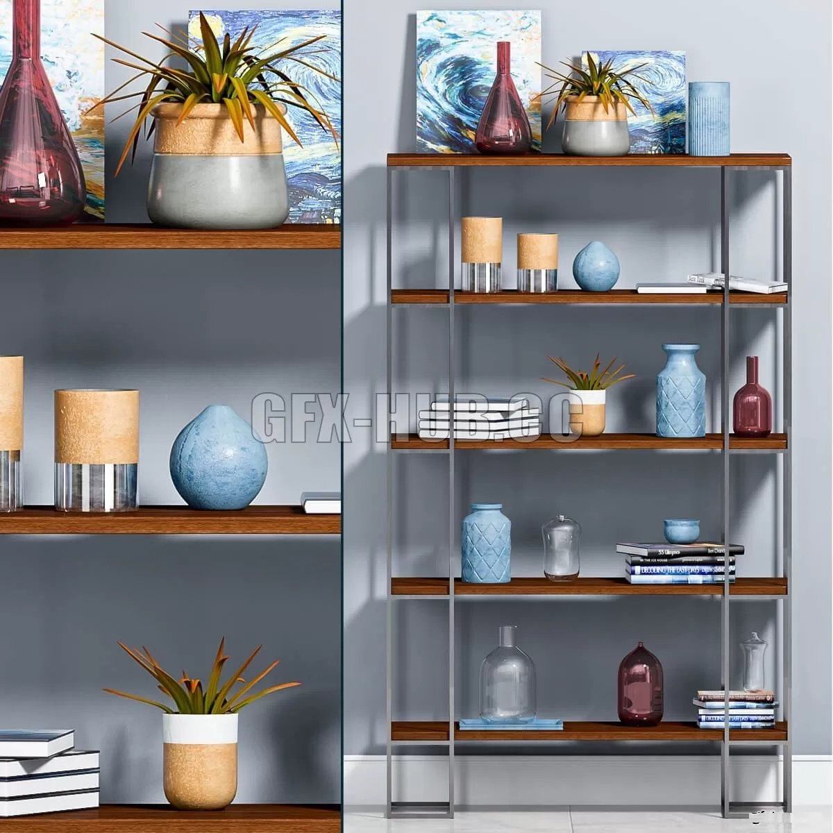 Decorative shelf -3 – 212297
