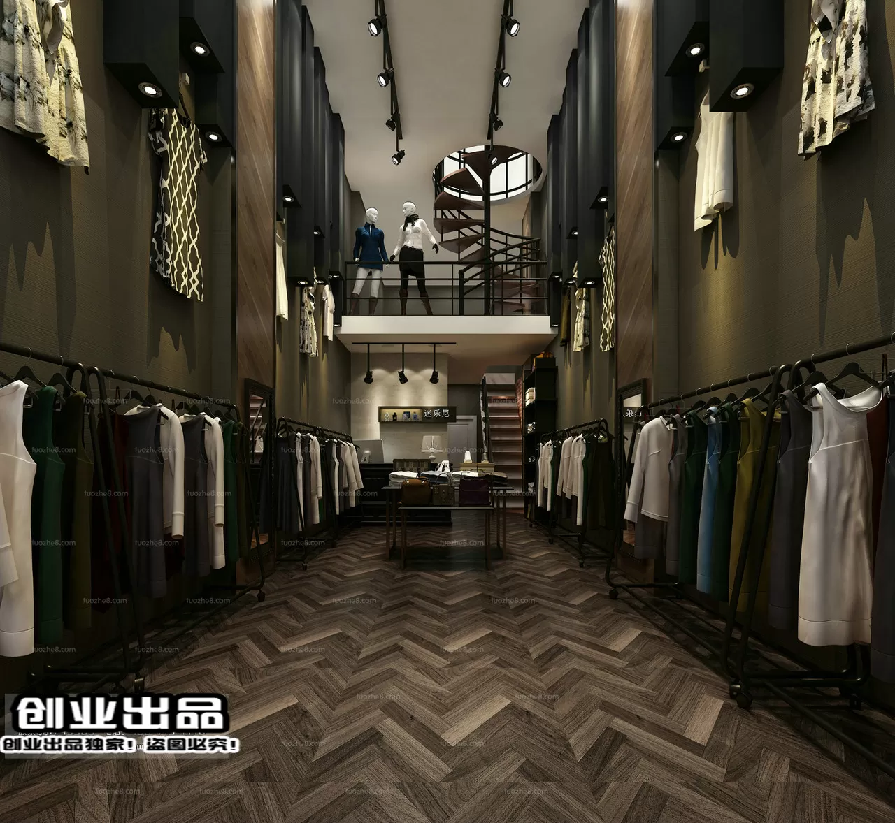 CLOTHING STORE – 3D SCENES – 0491