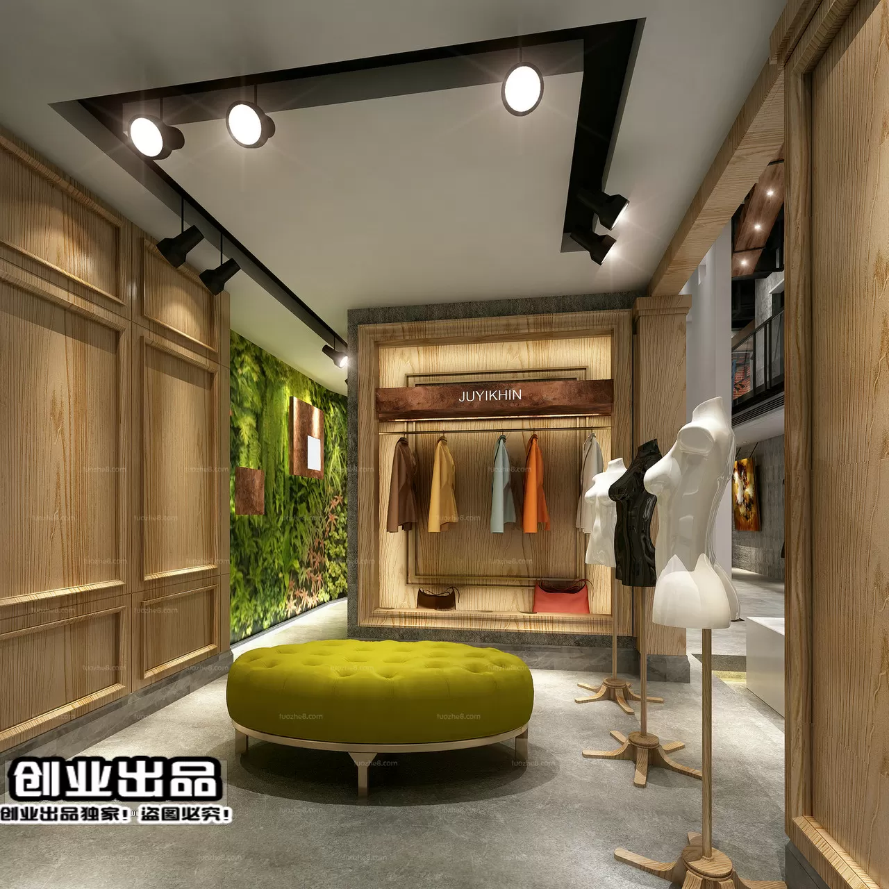 CLOTHING STORE – 3D SCENES – 0493