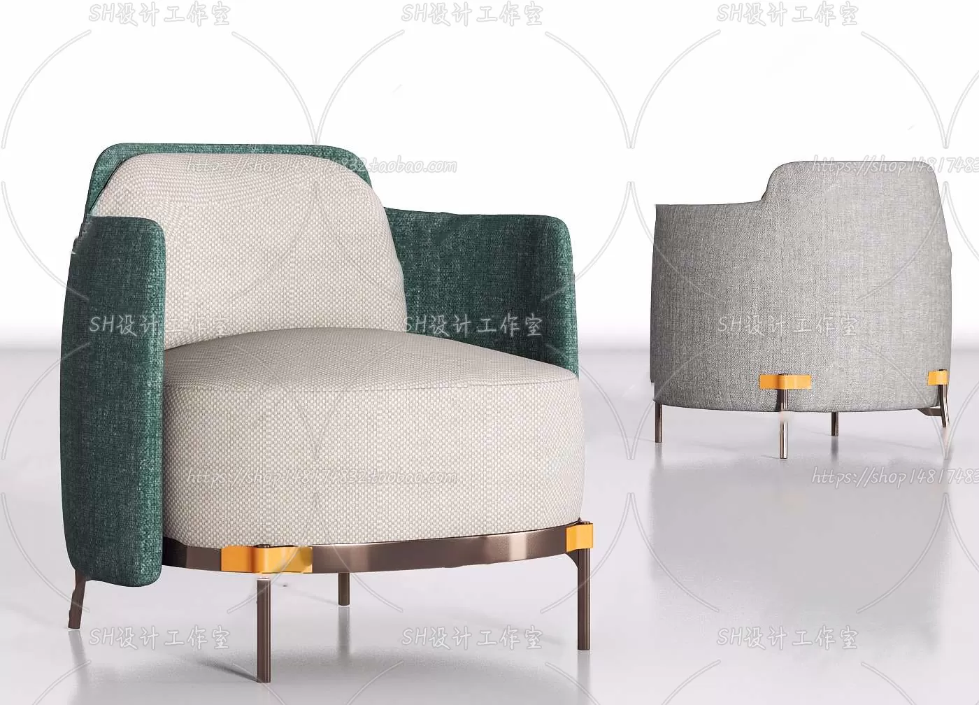 Single Sofa – 3D Models – 0584