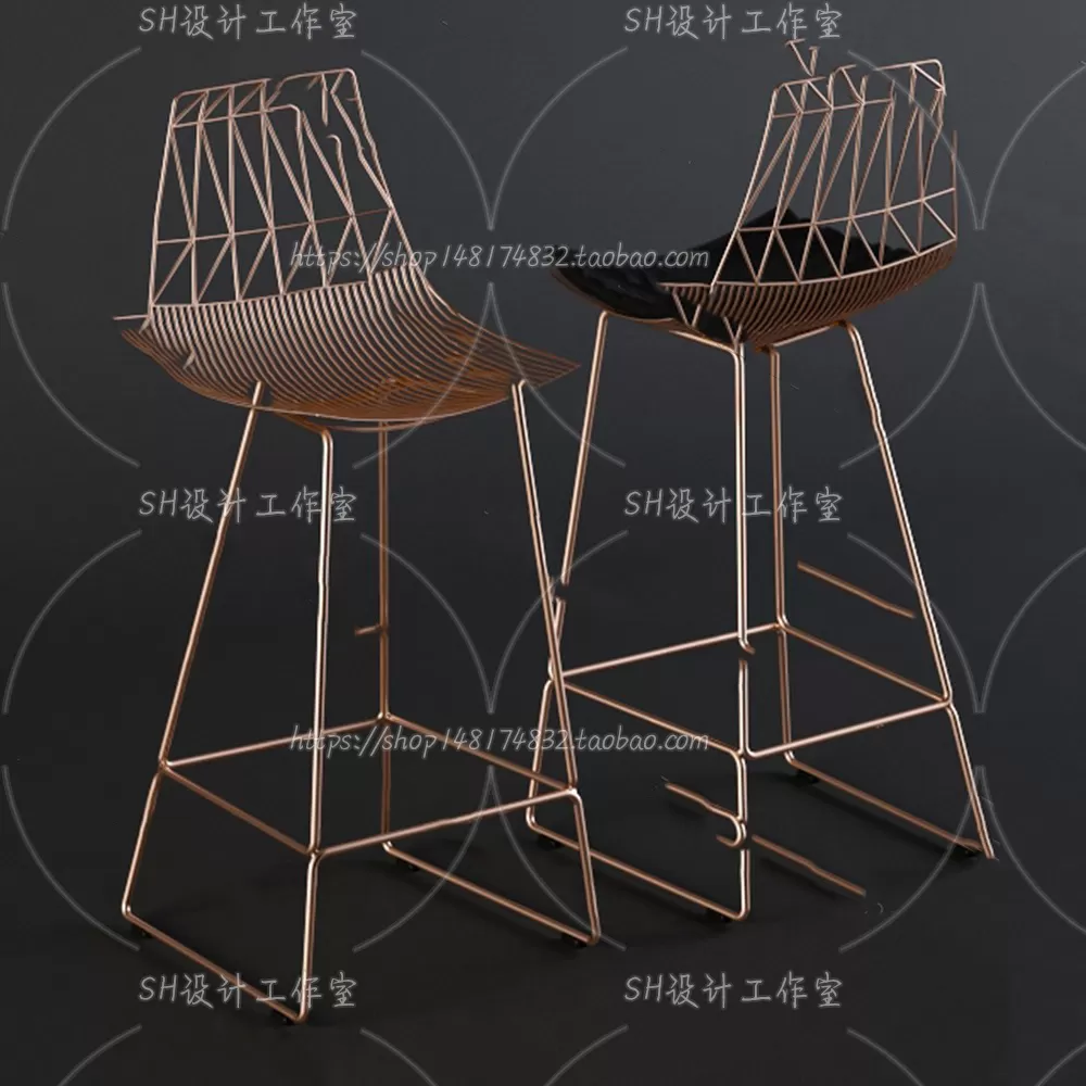 Bar Chair 3D Models – 2145