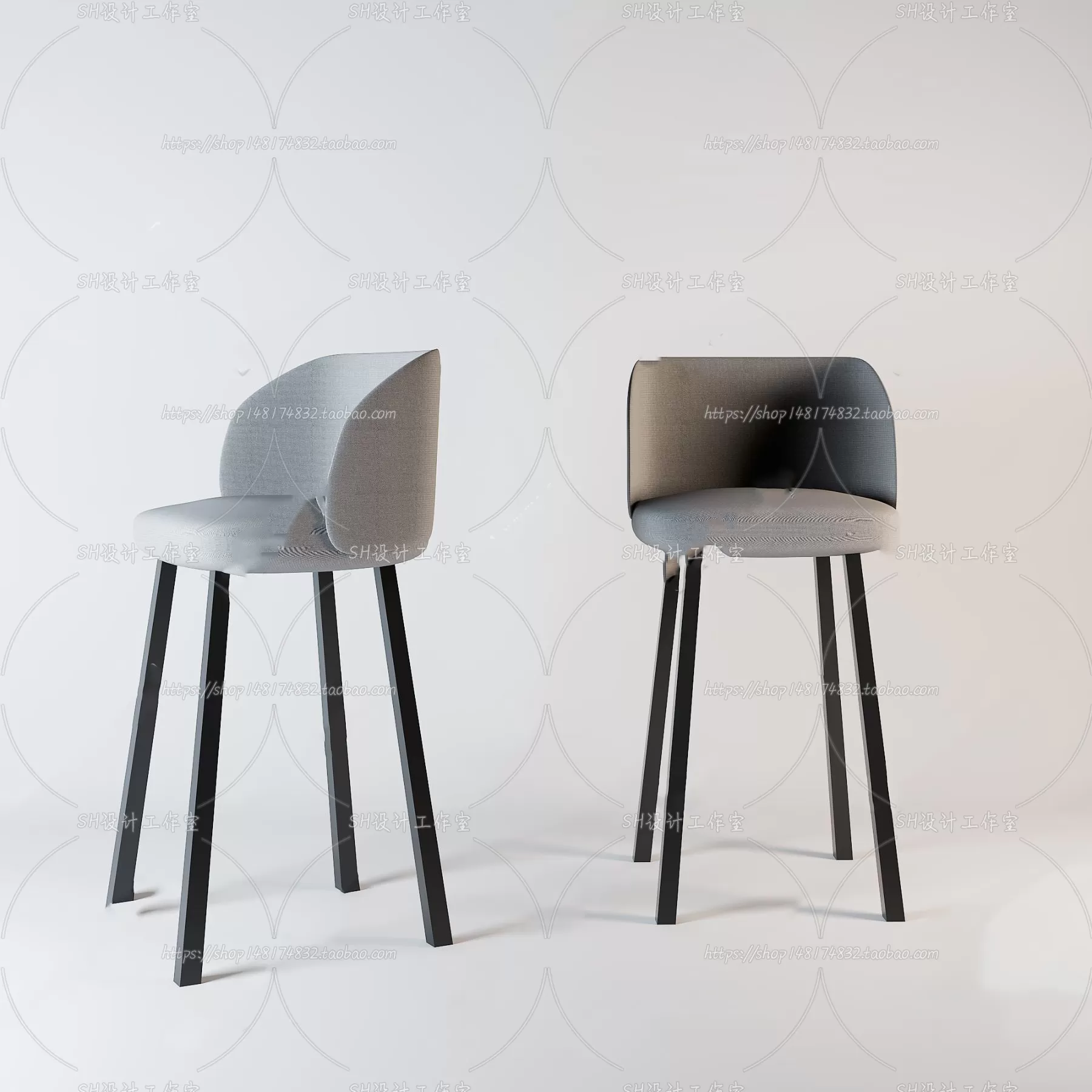 Bar Chair 3D Models – 2151
