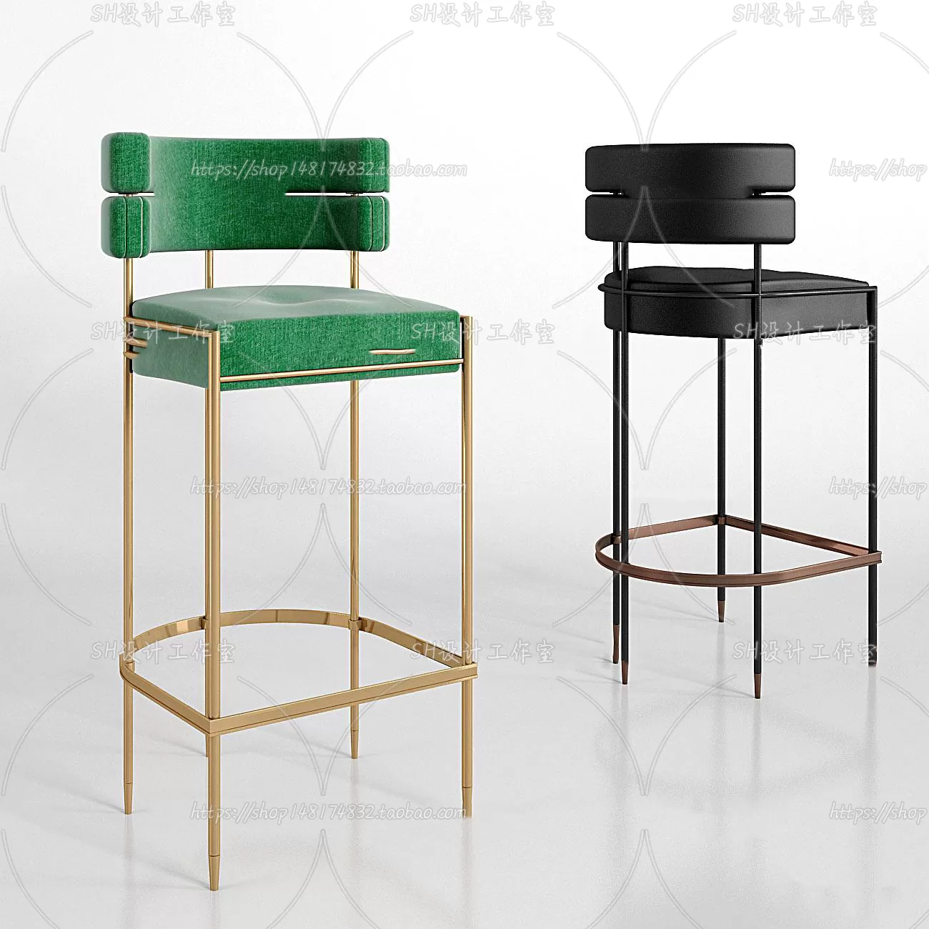 Bar Chair 3D Models – 2154