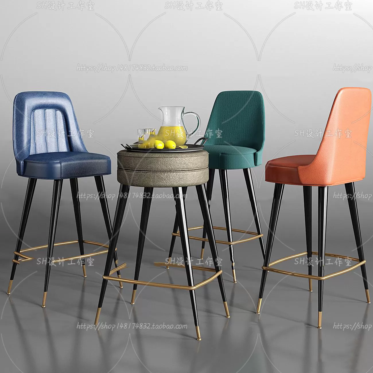 Bar Chair 3D Models – 2157