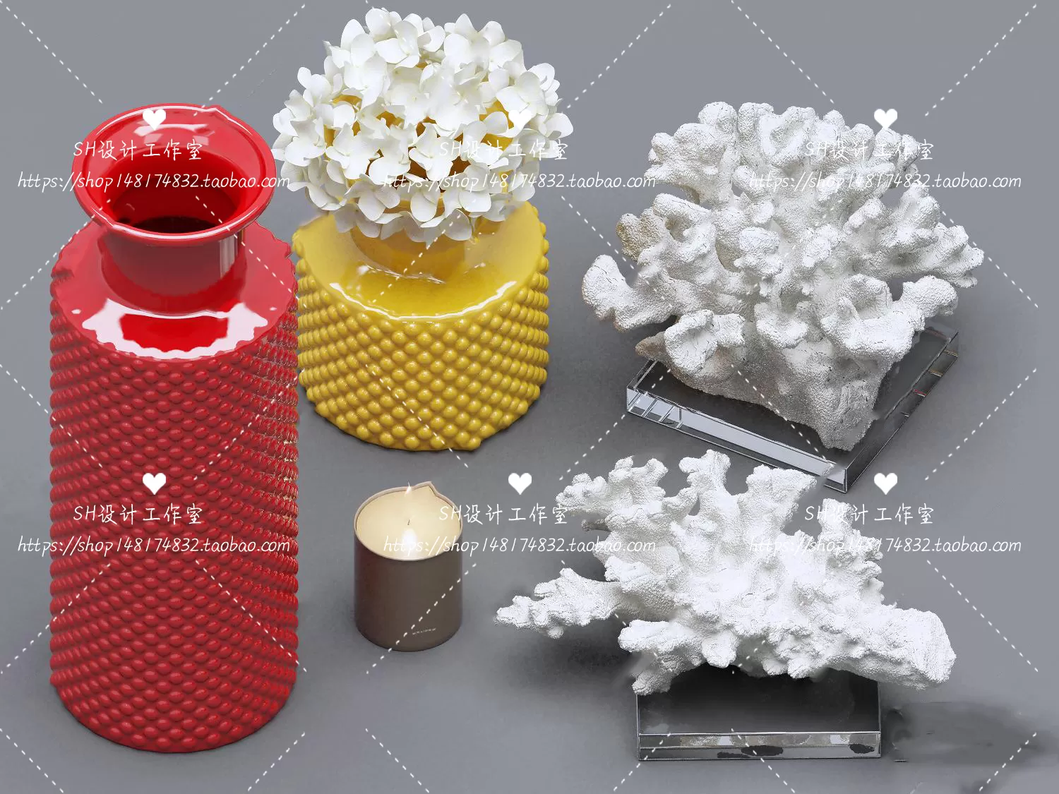 Decor – Vase 3D Models – 0130