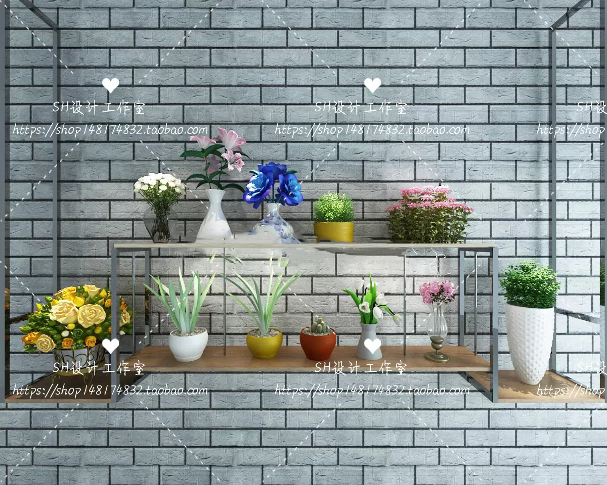 Decor – Vase 3D Models – 0136