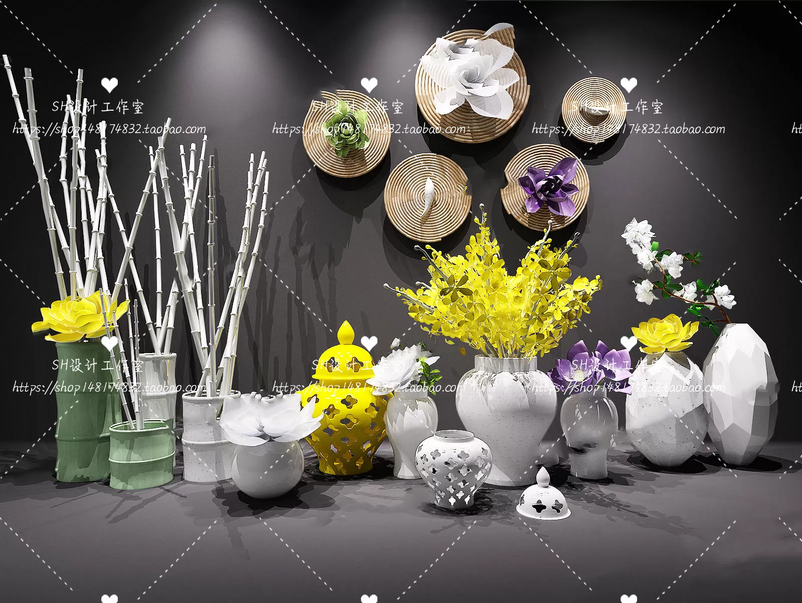 Decor – Vase 3D Models – 0141