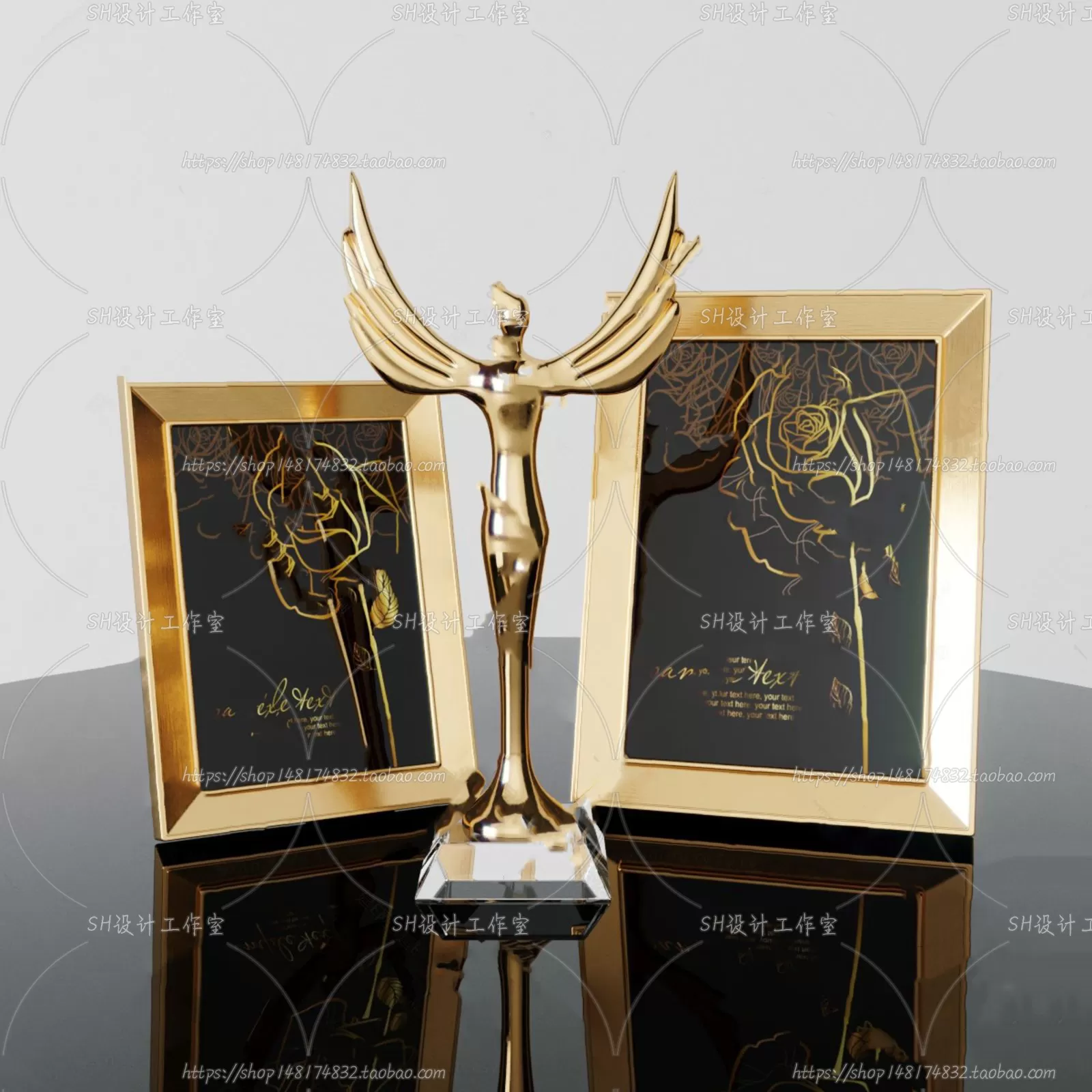 Trophy Decorative – 3D Models – 0028