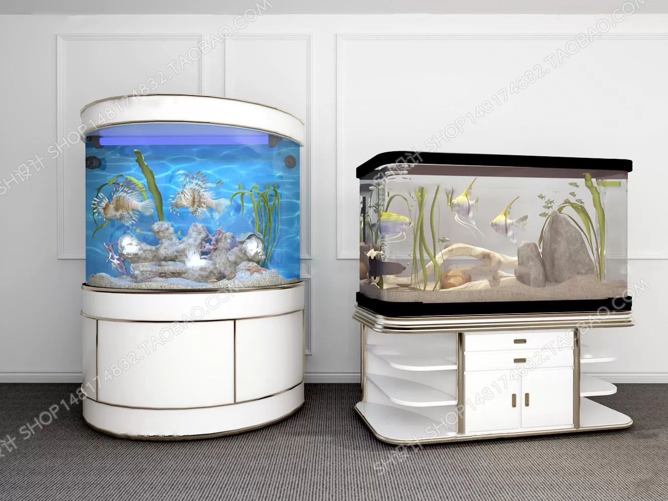 Aquarium Fish – 3Dsmax Models – 0012