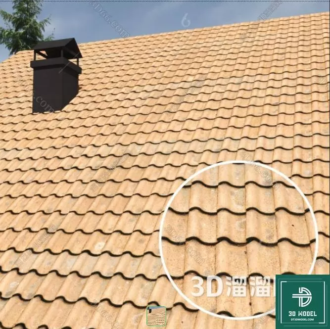 MATERIAL – TEXTURES – ROOF TILES – 0106