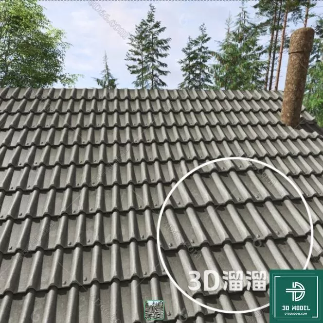 MATERIAL – TEXTURES – ROOF TILES – 0117
