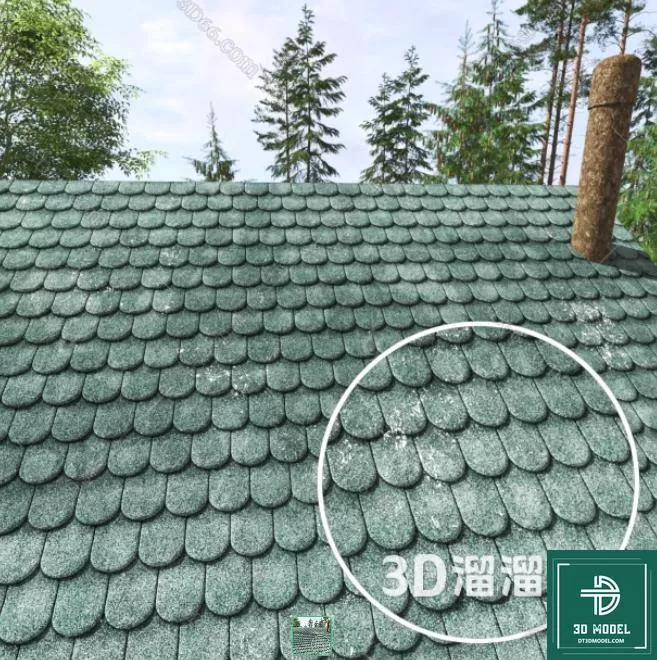 MATERIAL – TEXTURES – ROOF TILES – 0118