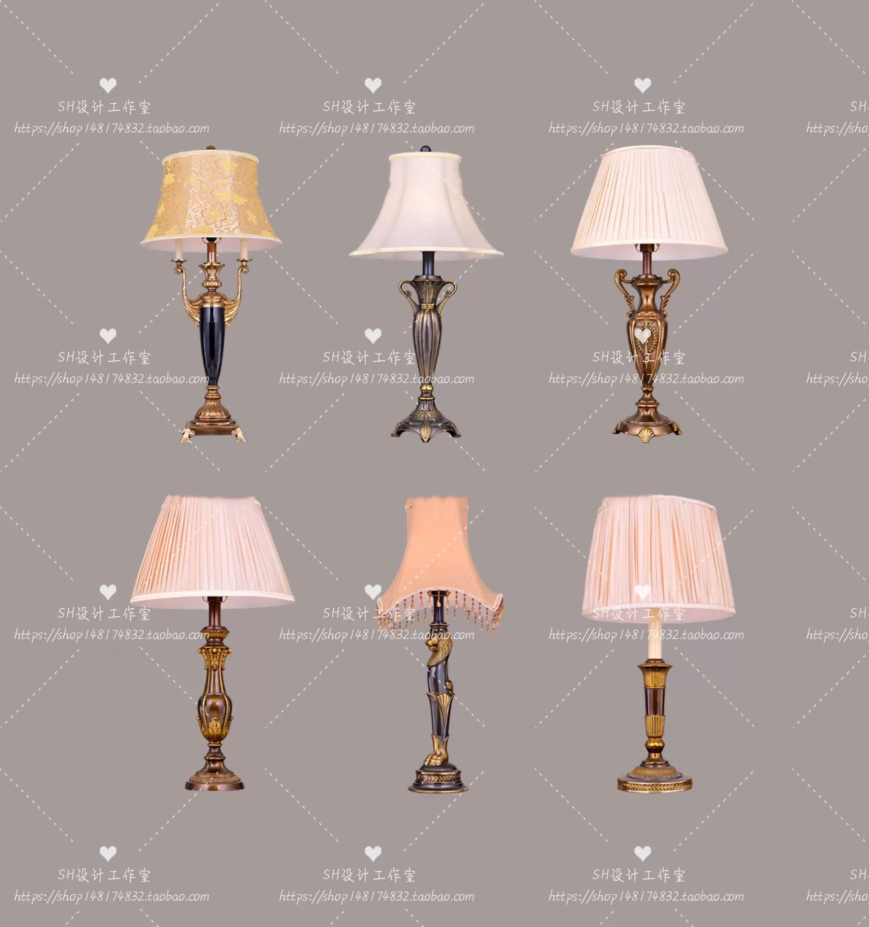 Table Lamps – 3D Models – 0065