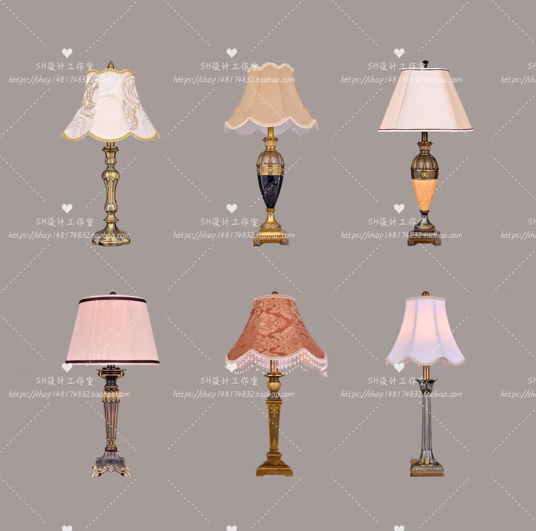 Table Lamps – 3D Models – 0066