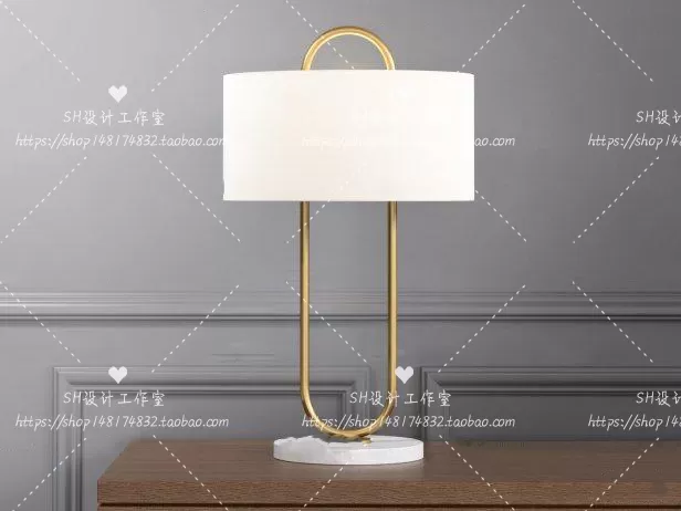 Table Lamps – 3D Models – 0084