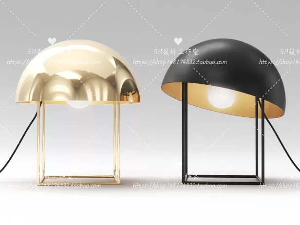 Table Lamps – 3D Models – 0085
