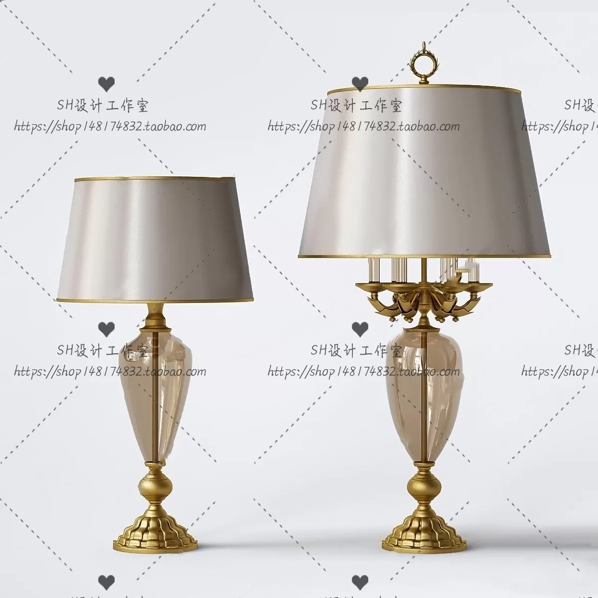 Table Lamps – 3D Models – 0098